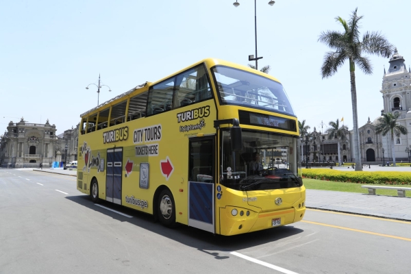 LIMA HISTORICAL CENTER - PANORAMIC DOUBLE DECK BUS